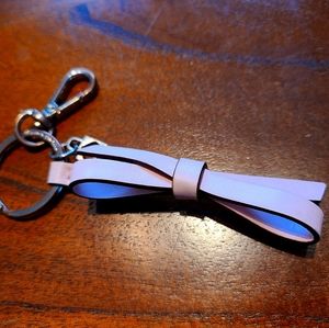 Kate Spade Pink Bow Keychain